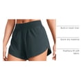 thumbnail image 4 of Shorts CRZ YOGA cintura media estilo delfín con abertura lateral 10 cm XS, 4 of 5