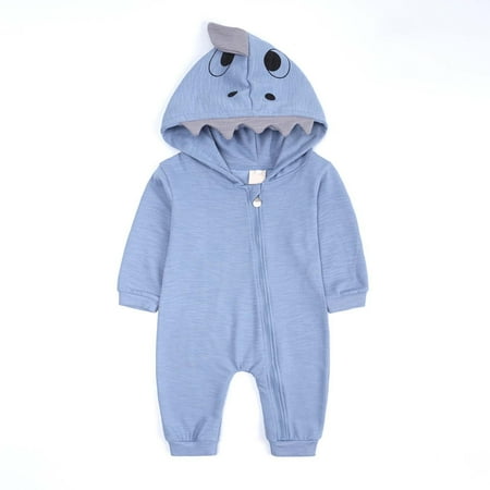 

XINSHIDE Newborn Romper Baby Jumpsuit Clothing Cute Cartoon Hoodies Romper Boys Girls Outfits Baby Girl Clothes