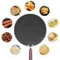 thumbnail image 1 of Pancake Pan Crepe Maker Flat Pan Griddle Pan with Spreader & Spatula Crepe Maker Griddle, 1 of 5