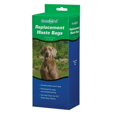 UPC: 0721343397700 | Clean Go Pet Replacement Waste Bag 21 Ct Black