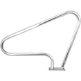 thumbnail image 5 of VEVOR Pool Rail 48x36 Pool Railing 304 Stainless Steel 250LBS Load Capacity Silver Rustproof Pool Handrail Humanized Swimming Pool Handrail with Blue Grip Cover & M8 Drill Bit & Self-Taping Screws,, 5 of 9