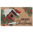 thumbnail image 1 of Coir Door Mat (Cardinals - Merry Christmas), 1 of 3