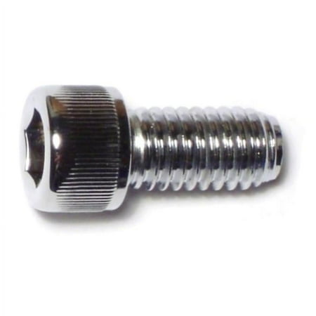 

3/8 -16 x 3/4 Chrome Grade 8 Knurled Socket Cap Screws SCSKS-120 (10 pcs.)