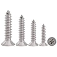 thumbnail image 2 of Tornillo de acero inoxidable con cabeza avellanada, tornillo autorroscante de cabeza plana en cruz, tornillo autorroscante de cabeza avellanada m3/m4, 2 of 2