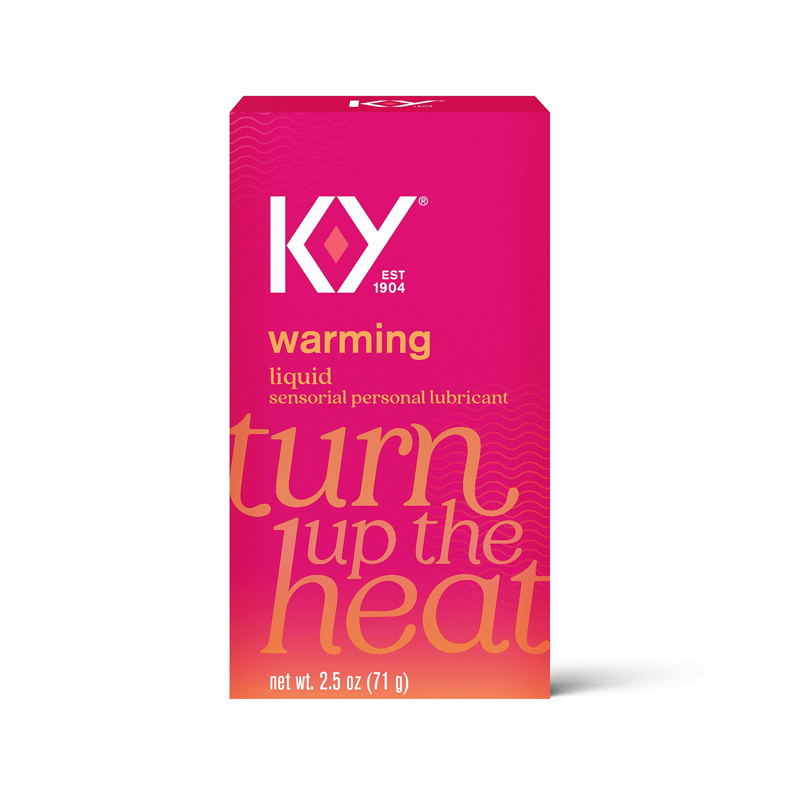 K-Y Brand Warming Liquid Lubricant, Pure and Gentle Ingredients, Warms on  Contact, 2.5 oz - Walmart.com