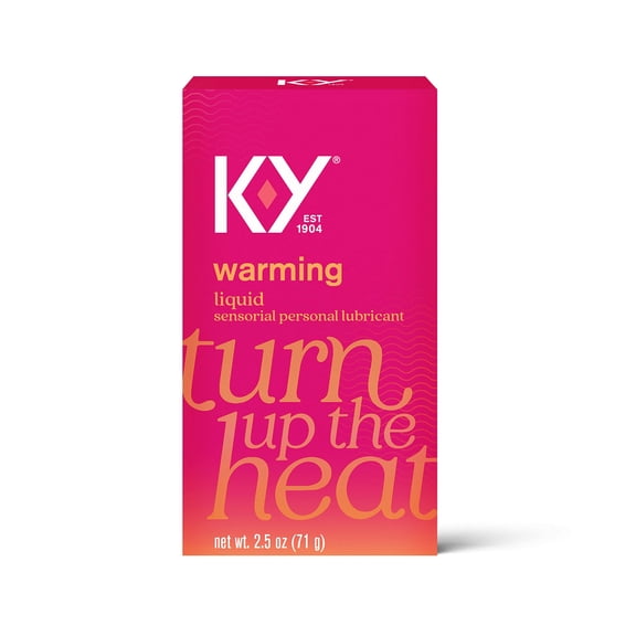 K-Y Warming Sensation Liquid Personal Lubricant - 2.5 Oz