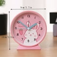 thumbnail image 6 of Silent Non-Ticking Alarm Clock for Kids, Battery Operated, with Night Light, Analogue Alarm Clock for Bedroom Decoration, 6 of 7