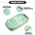 thumbnail image 3 of Unique Bargains Key Fob Cover Compatible for Kia Soul 2020-2022, Durable TPU Remote Keyless Smart Key Fob Case Protection Shell Green, 3 of 7