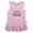 Pink Sleeveless Dresses, variant on Little Dumpling Wonton Dimsum Bao Funny Dresses For Baby, Newborn Babies Skirts, Infant Princess Dress, 0-24M Kids Graphic Clothes (White Sleeveless Dresses, 0-6 Months)