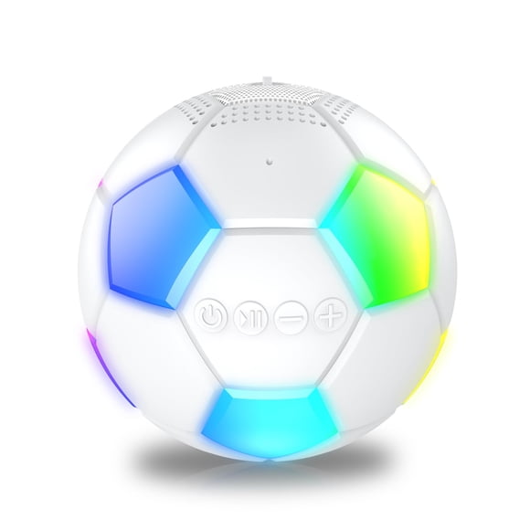 Altavoz de balón de fútbol RZLCCL 5 W inalámbrico IPX6 resistente al agua