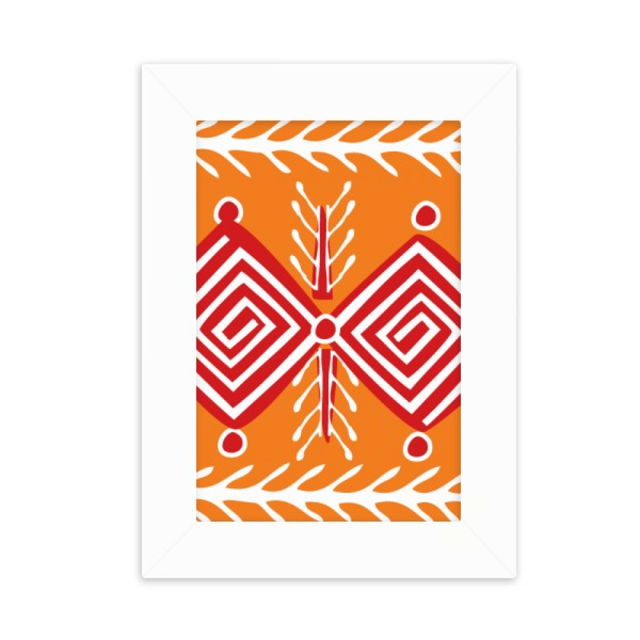 Marco de fotos Unbranded Naranja - rojo linea Mexico 5x7 pulgadas