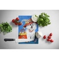 thumbnail image 2 of Carolines Treasures PPP3023LCB Bichon Frise Mademoiselle Glass Cutting Board Large, 12H x 16W, multicolor, 2 of 2