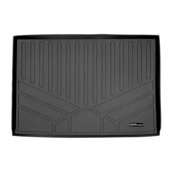 All Weather Trunk Behind 3rd Row Floor Mat Cargo Liner for 2015-2020 Cadillac Escalade, Black
