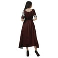 thumbnail image 4 of Moomaya Robe à Manches Courtes Imprimée avec Cordon de Serrage et Encolure Dégagée pour Femmes, 4 of 4