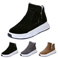 thumbnail image 4 of NOKIO Men'S Plush-Lined Cold Weather Boots Men's Winter Warm Plus Velvet Thick Snow Boots High Top Men's Boots Zipper Cotton Boots Cotton Shoes Men'S Anti-Cold Snow Boots, 4 of 5