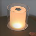 thumbnail image 3 of Innovador Sensor Infrarrojo De Luz Nocturna Led Y Lámpara De Mesita De Noche Con Control Táctil 2000Mah Luz Cálida Recargable Estilo Candelero Lámpara De Ambiente Decorativa Para Novias Besties Advancent HA026471-01, 3 of 6