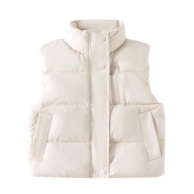 Funicet Manteau Sans Manches en Coton Chaud pour Enfants