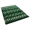 thumbnail image 5 of Well Woven NO-15-3 Nomad Parley Green Modern Shag Moroccan Trellis Accent Doormat Rug - 2 x 3 ft., 5 of 6