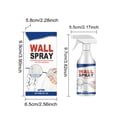 thumbnail image 3 of Touch-Up Wall Paint Spray, Quick-Dry Formula for Covering Stains, Scuffs, and Peeling Paint on Interior Walls, 60ml, 3 of 7