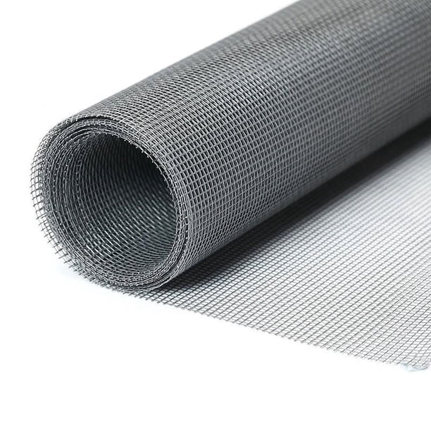 Mosquitera para ventana, Mosquitera para ventana de 300x120 cm, Rollo de mosquitera para ventana ajustable, Red de fibra de vidrio blanca Ignifugación duradera, Mosquitera antiinsectos,