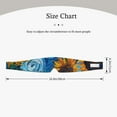 thumbnail image 3 of Kdxio Scarfs for Women Lightweight Print Starry Night Sunflower Field Pattern Scarf Shawl Fashion Scarves Sunscreen Shawls, 3 of 7