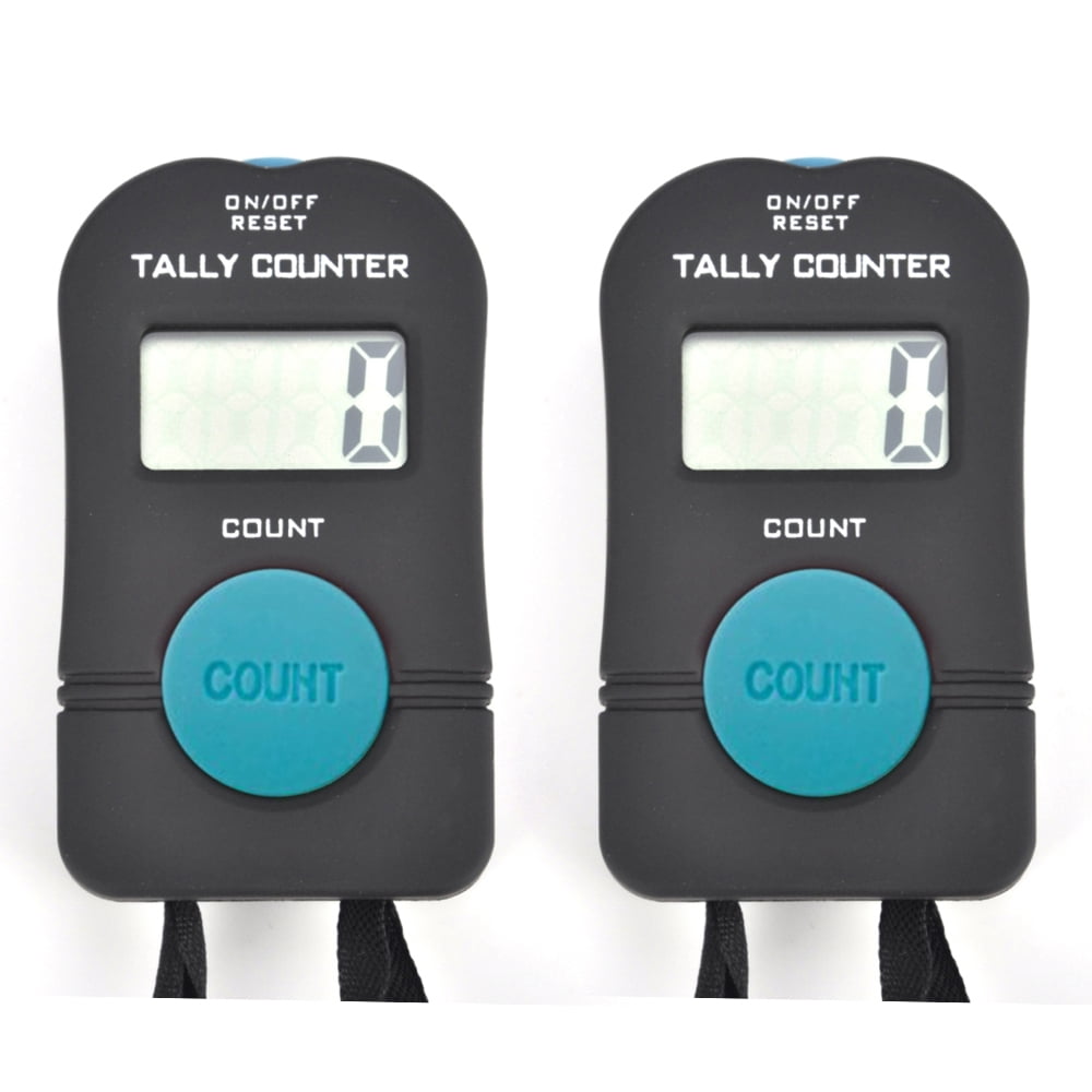 BESPORTBLE Digital Hand Tally Counter Sports Counter Electronic Add Subtract Manual Clicker Handheld Mechanical Number Click Counter with Sound 