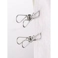thumbnail image 6 of 60 Pack Stainless Steel Laundry Clips, Rustproof Clothespins Clothes Pins with Strong Grip for Washing Line, Snack Bags, Towels, Pictures, Paper – Ideal for Kitchen, Office & Household Organization, 6 of 6