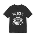 thumbnail image 3 of Muscle Daddy Weightlifter skeleton barbell dad bodybuilder Unisex T-shirt, 3 of 7