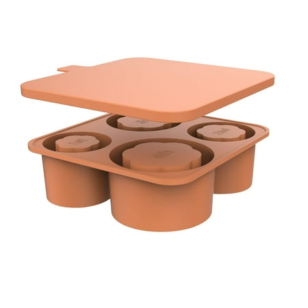 

UNLLLL Large Capacity 4-hole Silicon Tape Cover Is Easy To Demold And Make Ice Grids for Making Ice or Ice Cream