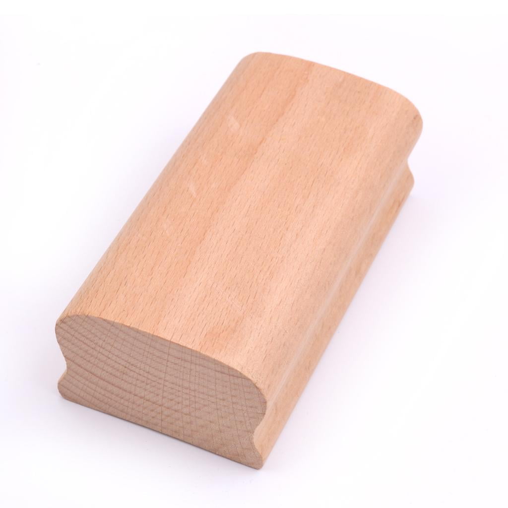 LeeQinersw Wooden Radius Sanding Block Fingerboard Fret Leveling DIY Guitar Tool 16'' 16inch