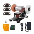 thumbnail image 4 of Mini Banter Sander, herramienta eléctrica de afinador de cuchillos Herramienta de afilador resistente compacta, máquina de moler, pulido de pulido,, 4 of 8