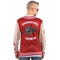 thumbnail image 3 of Faux Real F118480 Faux Real Shirts Letterman Jacket - Large, 3 of 3