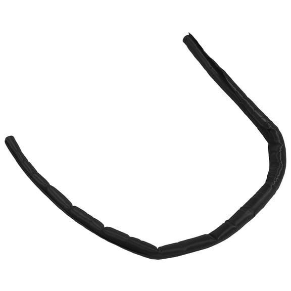 OUNONA Black Cable Sleeve with Self-Wrapping Design for Efficient Wire Management and Cable Concealing