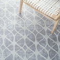 thumbnail image 6 of SAFAVIEH Amelia Floella Geometric Area Rug, Grey/Ivory, 6'7" x 6'7" Square, 6 of 8