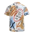 thumbnail image 3 of High Quality Hawaiian Shirts for Men Short Sleeve Aloha Beach Shirt Floral Summer Casual Button Down Shirts Blouses JIEE92, 3 of 7