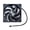 P, variant on 120mm Server Cooling Fan Double Bearings Durability Efficient Heat Dissipation Low Long Use in Case