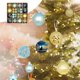 thumbnail image 4 of Seyotauo Christmas Tree Ball Ornaments, 44 Pcs Decorative Hanging Ball Bulk, Plastic Shatterproof Grinch Ornaments for Christmas Tree, Glittering Christmas Ornaments for Xmas Tree, 4 of 6