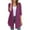 Purple, variant on Gyexs Womens Lightweight Open Front Cardigan Casual Loose Knit 3/4 Sleeves Fall Outwear Fashion (Black, Size S)
