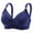 Blue, variant on 2 Pack Bras for Women Seamless Lift Up Plus Size Full Cup Push Up With No Underwire Retraction Sag Cover Bras
