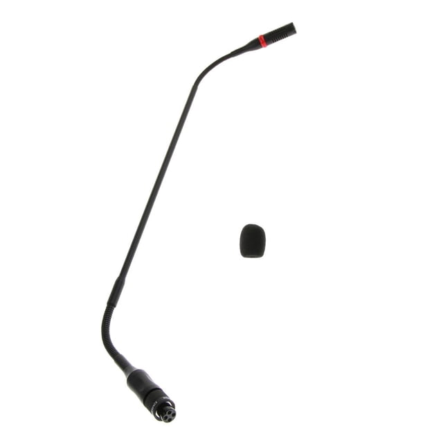 Condensador Micrófono Cuello Micrófono Cubierta De Espuma Parabrisas 59 Cm Sunnimix Micrófono de cuello de ganso