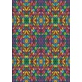 thumbnail image 1 of Ahgly Company Machine Washable Indoor Rectangle Transitional Green Area Rugs, 8' x 12', 1 of 7