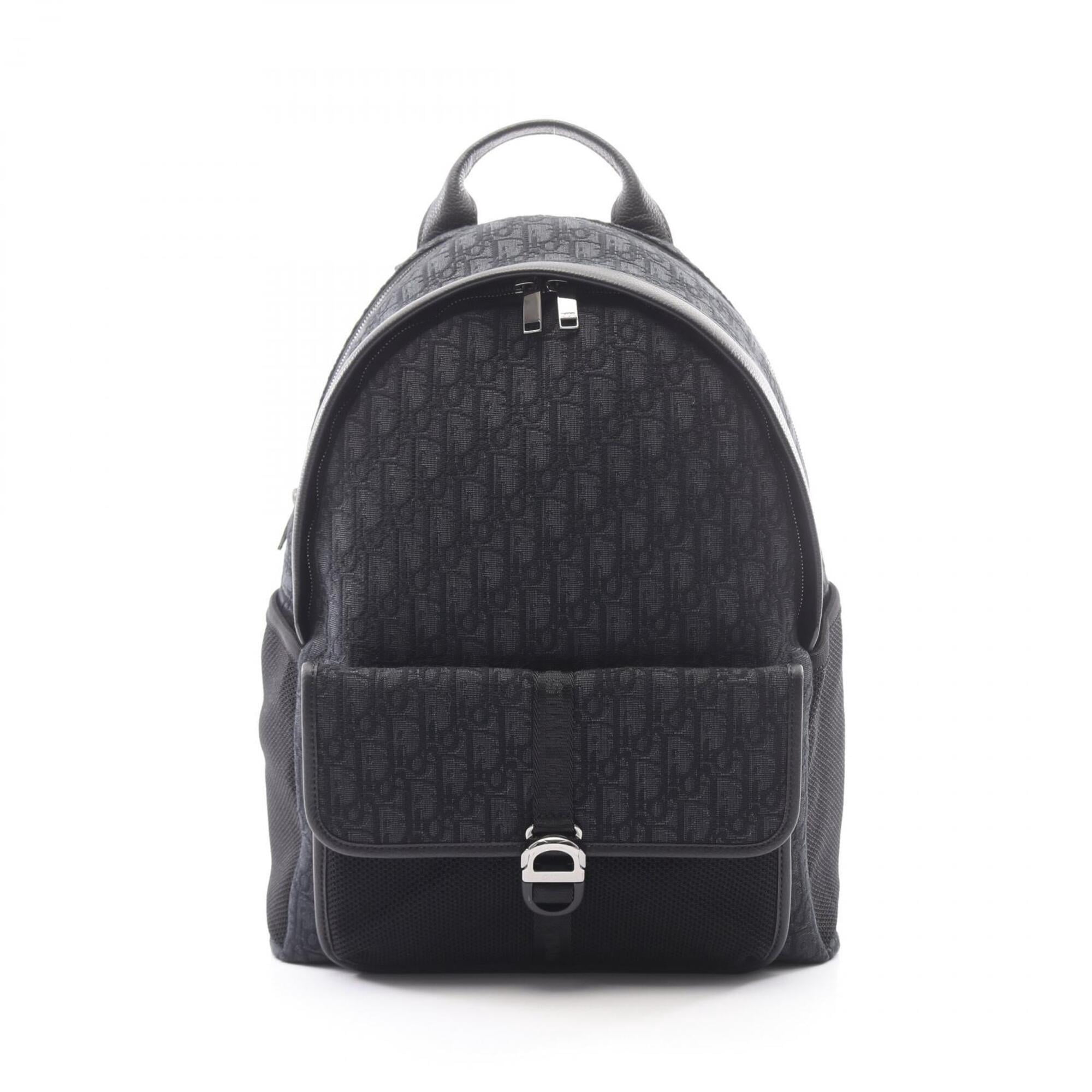 dior mens leather backpack Homme Atelier Logo Navy Blue it presents a practical and spacious interior Christian Dior Backpack HIT THE