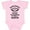 AD-Pink, variant on Inktastic Handpicked for Earth by My Great Grandma in Heaven Boys or Girls Baby Bodysuit