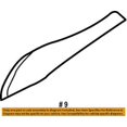 thumbnail image 2 of Dodge CHRYSLER OEM Challenger Front Seat-Cushion Bottom Cover Right 1VK26XDVAA, 2 of 2