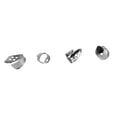 thumbnail image 1 of 4Pcs Guitar Finger Pick, Stainless Steel Rust Resistant Guitar Thumb Finger Picks Plectrum Set Picks Picks & Pick Holders, 1 of 7