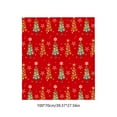 thumbnail image 3 of Fmbmuo Decorative Vintage Christmas Wrapping Paper Floral 1 Pcs Red Gift Wrapping, Modern 70x100 CM Wrapping Paper for Multiple Gift Giving Events, 3 of 5