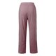 thumbnail image 5 of Pantalones casuales con estampado de rayas y botones en el lateral para mujer, pantalones holgados con cintura elástica, pantalones cómodos de pierna recta con bolsillo vino/3xl, 5 of 5