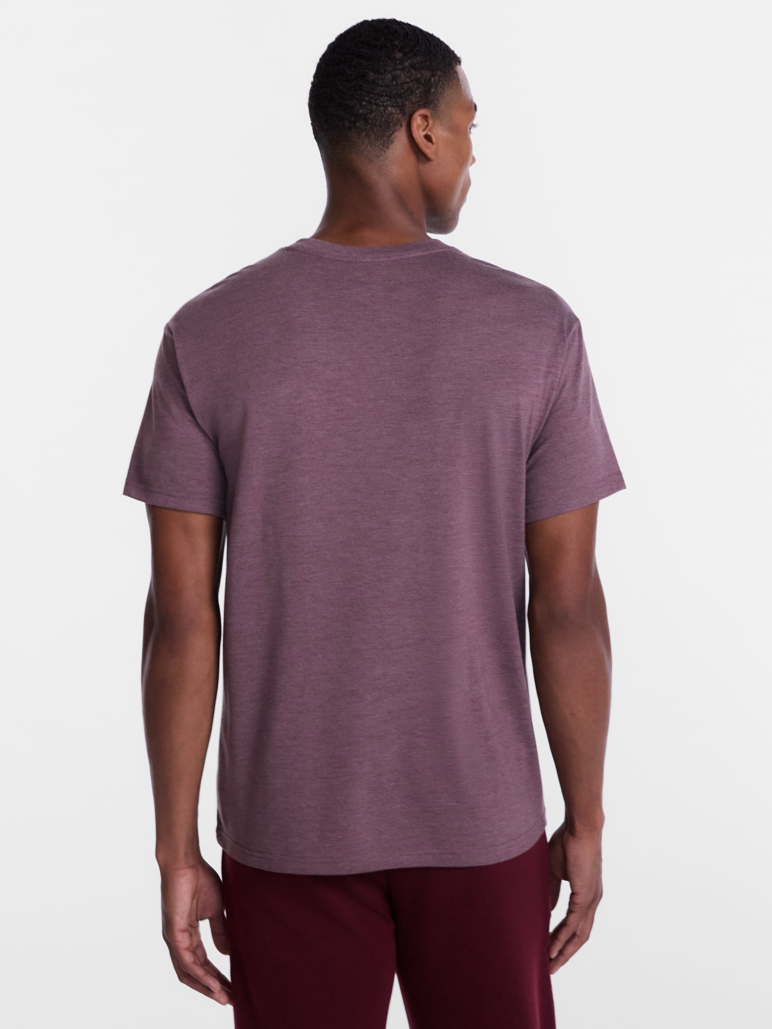 Athletic Works' Men's and Big Men's Tri Blend Tee with Short Sleeves, Sizes S-4XLT
