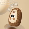 thumbnail image 4 of Digital Temperature Control Hand Warmer with 3 Heat Setting and Overheating Protections Pocket Heater for Cold Days, 4 of 13
