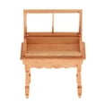 thumbnail image 3 of guohui 1/12 Dollhouse Cabinet Dollhouse Furniture Miniature Jewelry Display Cabinet for Wood, 3 of 9